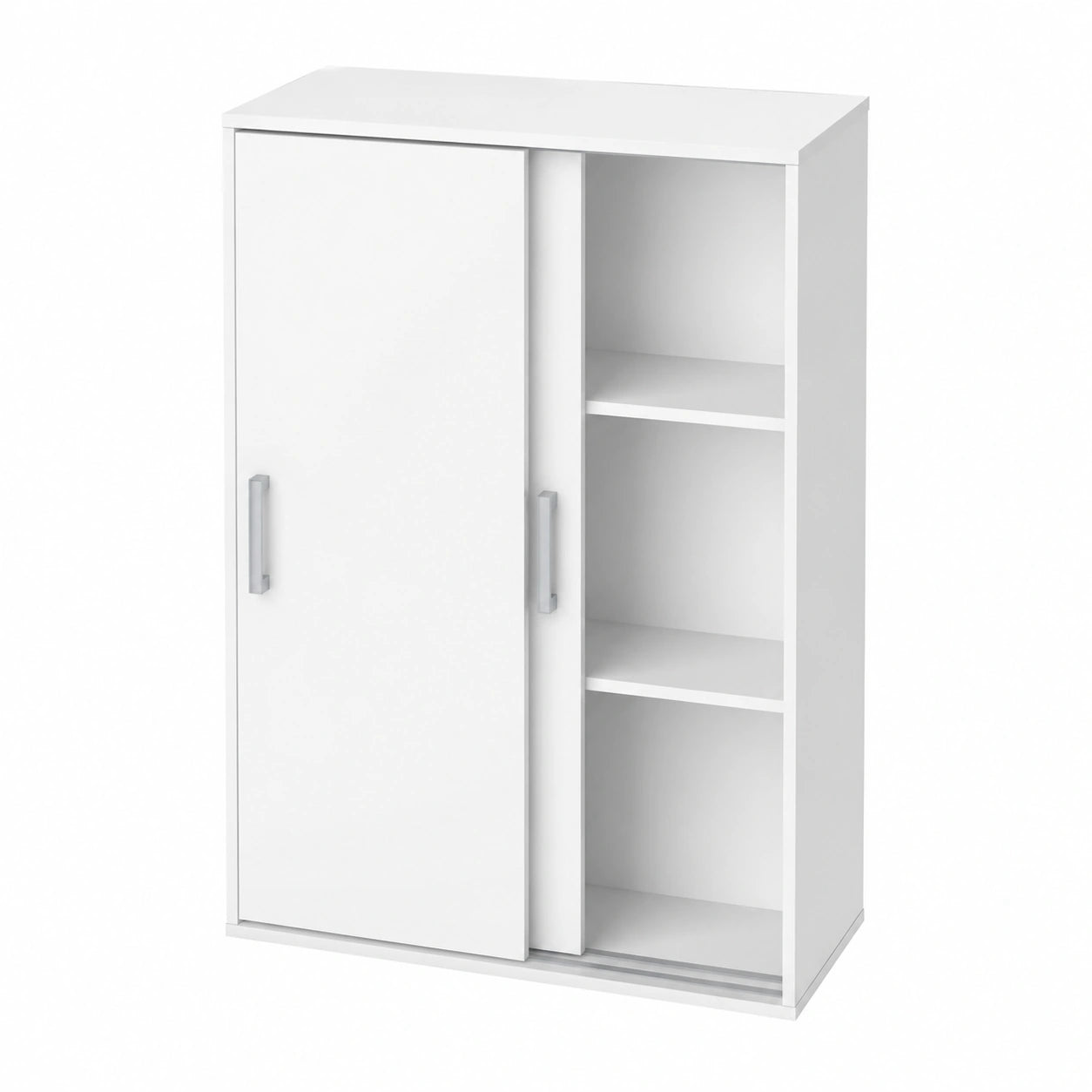 Armadio Multifunzionale Vicco Falk Bianco 68x108.5 cm Salvaspazio per Indumenti