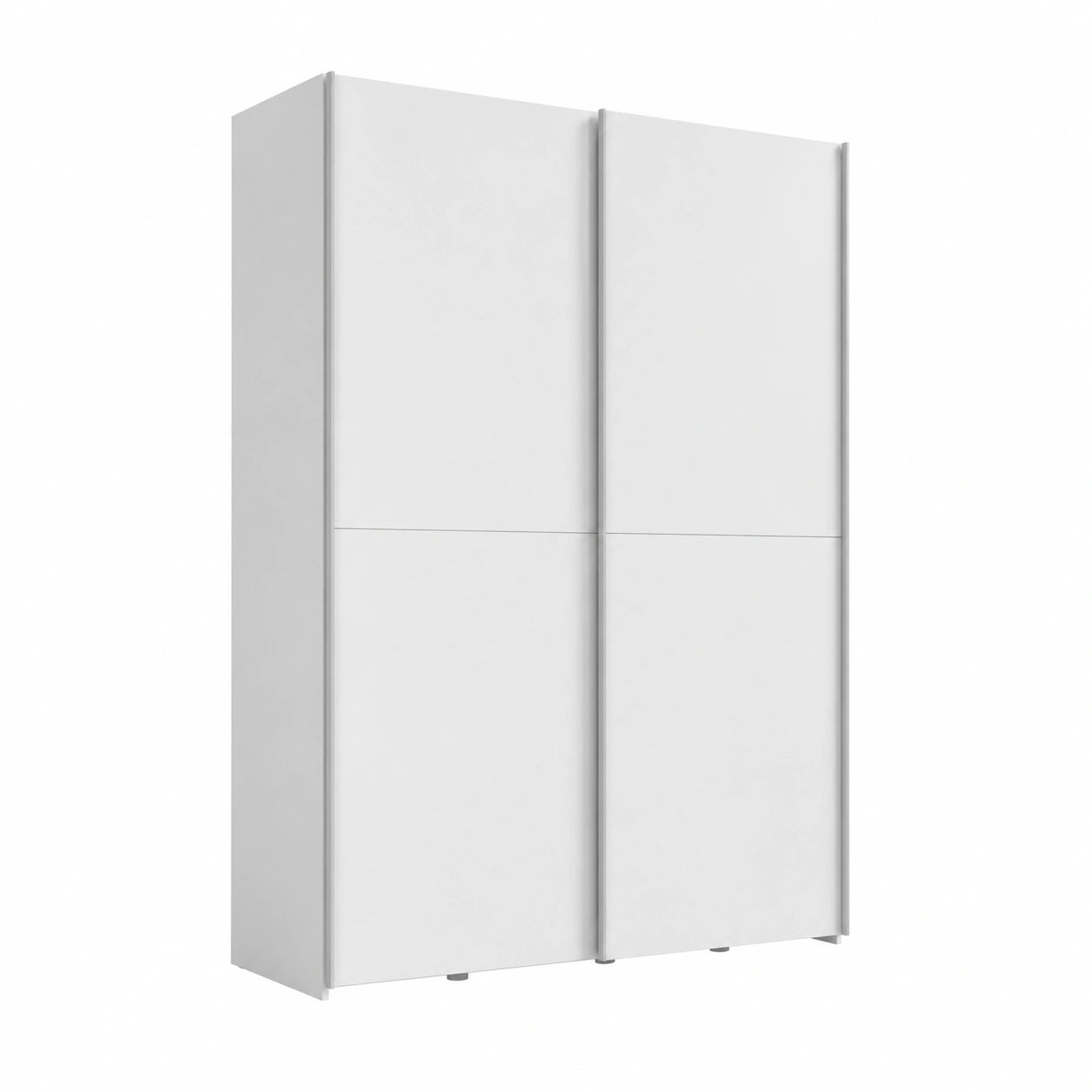 Armadio spazioso Freddi con ante scorrevoli in legno - Disponibile in due colori